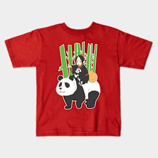 Ahead, Panda! Kids T-Shirt